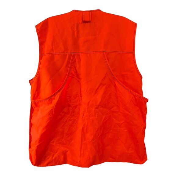 Gamehide Blaze Orange Hunting Vest XL – Early 2000s Outdoor Safety & Field Wear - Picture 3 of 4